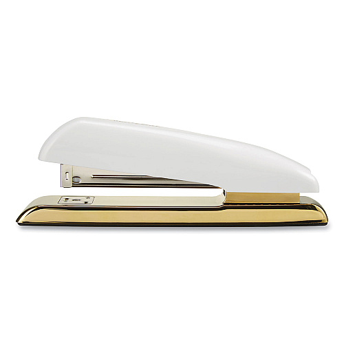 Swingline Durable Desktop Stapler, 20-Sheet Capacity, White/Gold (2724581)