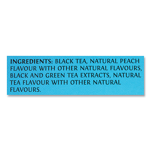 TWININGS Cold Brew Iced Tea Bags, Peach, 0.07 oz Tea Bag, 20/Box (51816)