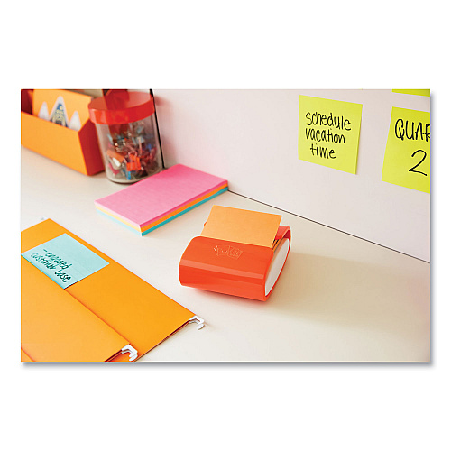 Post-it Wrap Dispenser, For 3 x 3 Pads, Assorted Colors (WD330COL)
