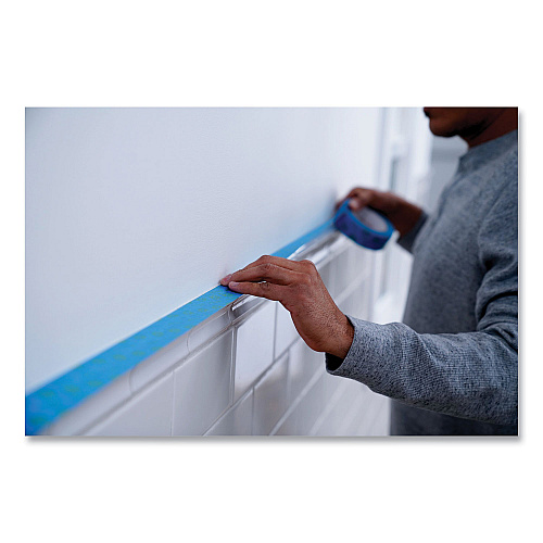 ScotchBlue Sharp Lines Multi-Surface Painter's Tape, 3" Core, 1.88" x 60 yds, Blue (70006576063)