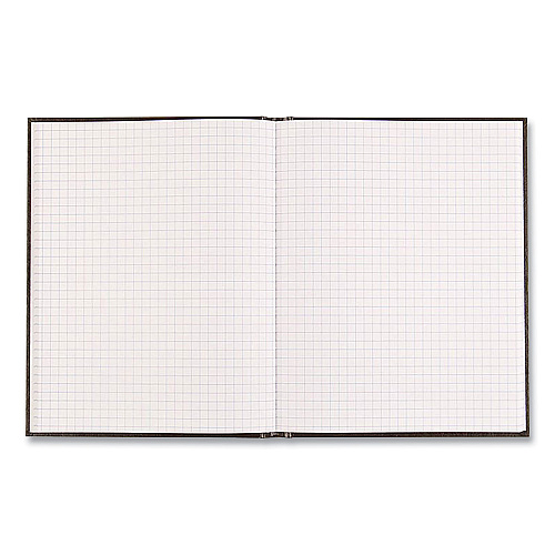 Blueline Professional Quad Notebook, Quadrille Rule (4 sq/in), Black Cover, (96) 9.25 x 7.25 Sheets (A9Q)