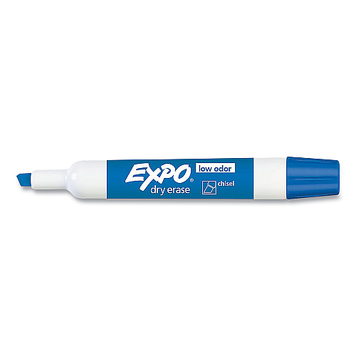 EXPO Dry Erase Marker, Broad Chisel Tip, Assorted Colors, 8/Pack (1927524)