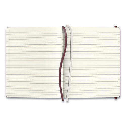 TRU RED Hardcover Business Journal, 1-Subject, Narrow Rule, Purple Cover, (96) 10 x 8 Sheets (24383523)
