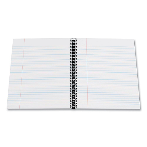 TRU RED Three-Subject Notebook, Twin-Wire, Medium/College Rule, Red Cover, (150) 11 x 8.5 Sheets (24423004)