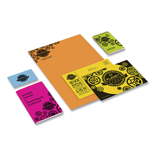 Astrobrights Color Cardstock, 65 lb Cover Weight, 8.5 x 11, Assorted Bright Colors, 50/Pack (9932601)