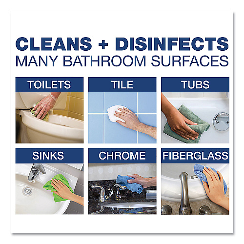 Comet Disinfecting-Sanitizing Bathroom Cleaner, One Gallon Bottle, 3/Carton (22570CT)