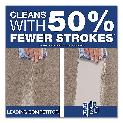 Spic and Span Disinfecting All-Purpose Spray and Glass Cleaner, Concentrated, 1 gal, 2/Carton (32538)