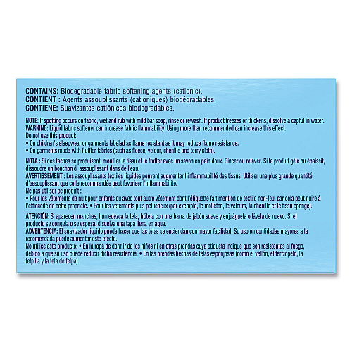 Downy Coin Vend Liquid Fabric Softener, Single-Use Packet, April Fresh, 156/Carton (02500)