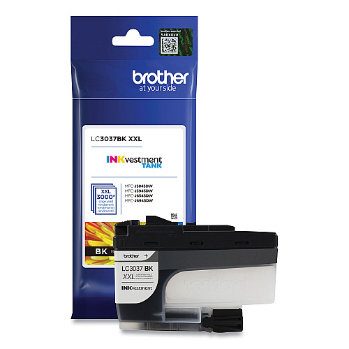 Brother LC3037BKS INKvestment Super High-Yield Ink, 3,000 Page-Yield, Black
