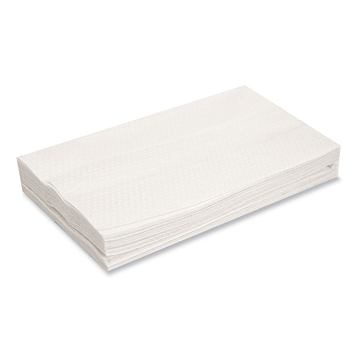 Morcon Paper Morsoft Dispenser Napkins, 1-Ply, 6 x 13, White, 500/Pack, 20 Packs/Carton (D20500)
