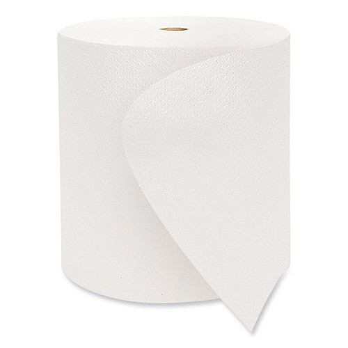 Morcon Paper Valay Proprietary Roll Towels, 1-Ply, 8" x 800 ft, White, 6 Rolls/Carton (VW888)