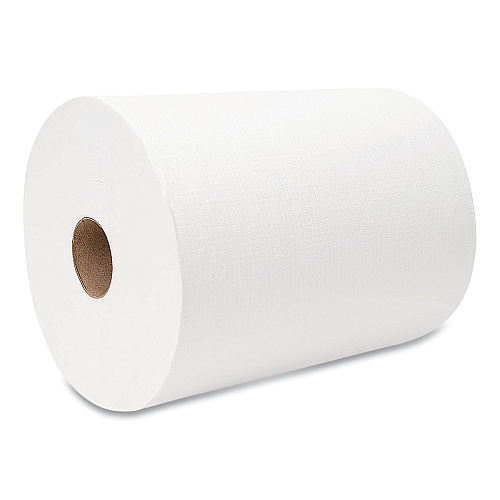 Morcon Paper 10 Inch TAD Roll Towels, 1-Ply, 10" x 700 ft, White, 6 Rolls/Carton (VT8010)