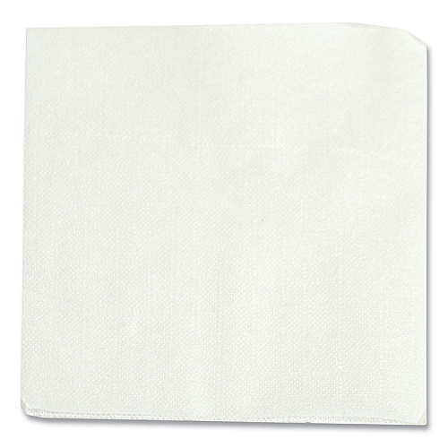 Morcon Paper Morsoft Beverage Napkins, 9 x 9/4, White, 500/Pack, 8 Packs/Carton (B8500)