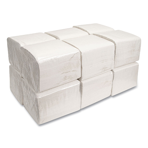 Morcon Paper Morsoft Dinner Napkins, 1-Ply, 16 x 16, White, 250/Pack, 12 Packs/Carton (1717)