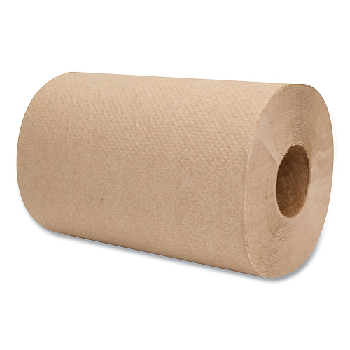 Morcon Paper Morsoft Universal Roll Towels, 1-Ply, 8" x 350 ft, Brown, 12 Rolls/Carton (R12350)