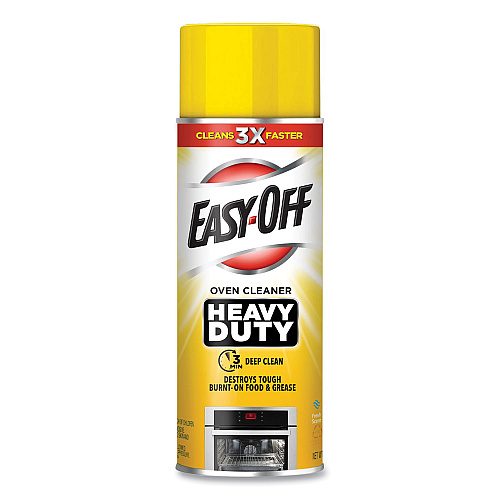 EASY-OFF Heavy Duty Oven Cleaner, Fresh Scent, Foam, 14.5 oz Aerosol Spray, 6/Carton (87980)