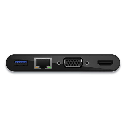 Belkin Usb-c Multimedia + Charge Adapter (100w) (AVC004BKBL)