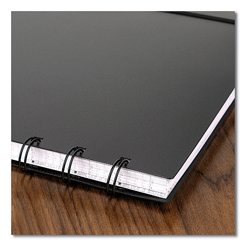 AT-A-GLANCE Move-A-Page Academic Weekly/Monthly Planners, 11 x 9, Black Cover, 12-Month (July to June): 2025 to 2026 (70957E05)