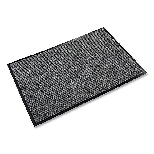 Crown Mats Needle Rib Wipe and Scrape Mat, Polypropylene, 48 x 72, Gray (NR0046GY)