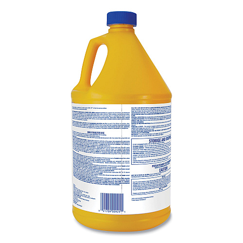Zep Commercial Antibacterial Disinfectant, Lemon Scent, 1 gal, 4/Carton (ZUBAC128CT)
