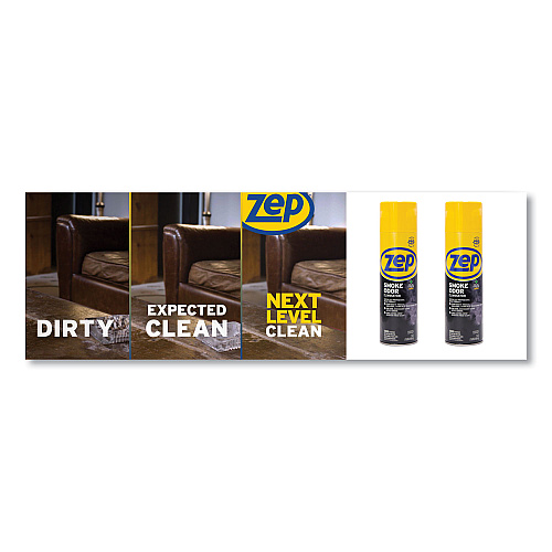 Zep Commercial Smoke Odor Eliminator, Fresh, 16 oz, 12/Carton (ZUSOE16CT)
