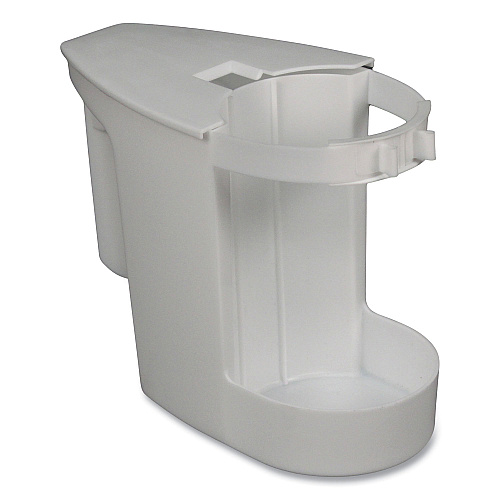 Impact Super Toilet Bowl Caddy, Plastic, White (100EA)