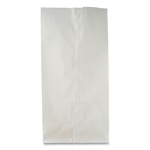 General Grocery Paper Bags, #8 Size, 6.13" x 4.17" x 12.44", White, 500/Bundle (GW8500)