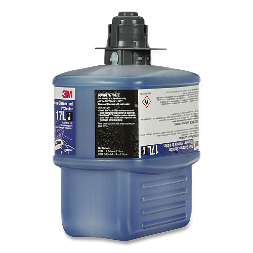 Glass Cleaner and Protector Concentrate, 1.9 L Twist N' Fill Bottle, 6/Carton