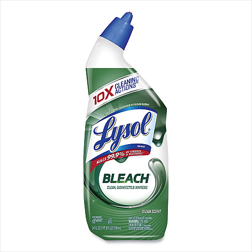 Lysol&reg; Disinfectant Toilet Bowl Cleaner with Bleach, 24 oz., 2/Pack (96085PK)