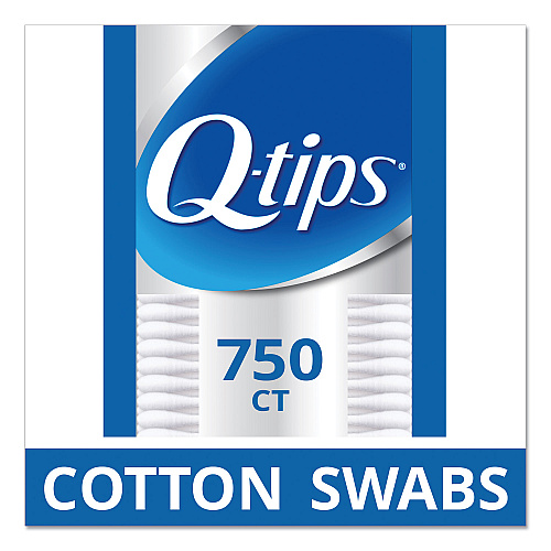 Q-tips Cotton Swabs, 750/Pack (09824PK)