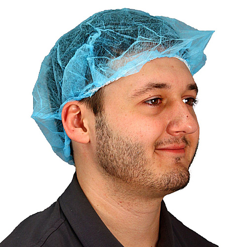 Impact Polypro Bouffant Cap Blue 24 In., Case Of 1000 (MB-24-1000/B)