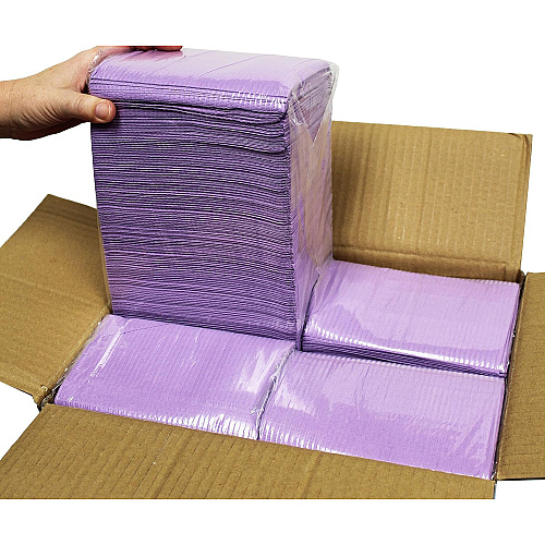 Adenna Dental Bibs Violet 18 X13 4x125, Case Of 500 (BIB745V)