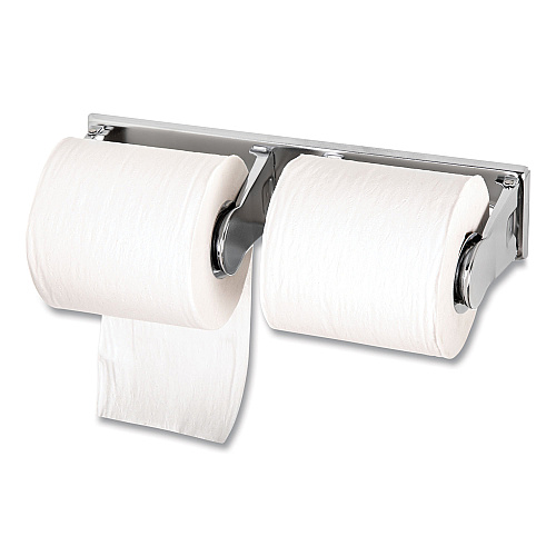 San Jamar Locking Toilet Tissue Dispenser, 12.38 x 4.5 x 2.75, Chrome (R260XC)