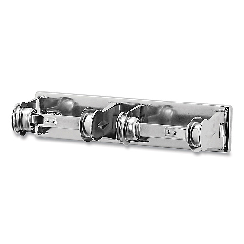San Jamar Locking Toilet Tissue Dispenser, 12.38 x 4.5 x 2.75, Chrome (R260XC)