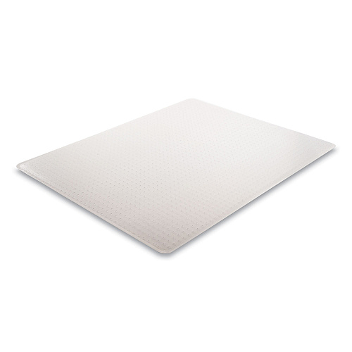 Deflecto ExecuMat All Day Use Chair Mat for High Pile Carpet, 46 x 60, Rectangular, Clear (CM17443F)