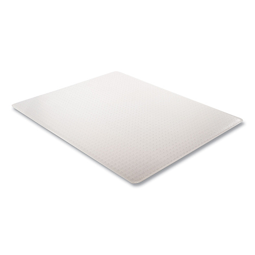 Deflecto ExecuMat All Day Use Chair Mat for High Pile Carpet, 46 x 60, Rectangular, Clear (CM17443F)