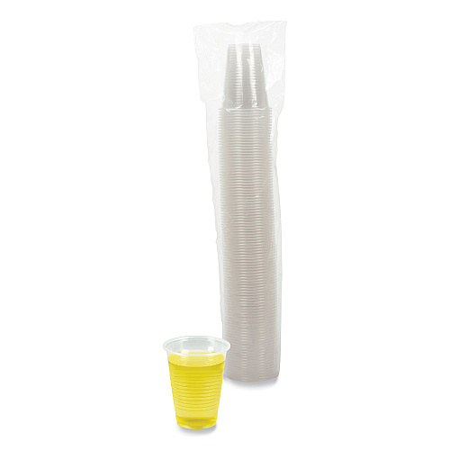Boardwalk&reg; 7 oz. Plastic Cold Cups, 2,500 Cups (BWKTRANSCUP7CT)