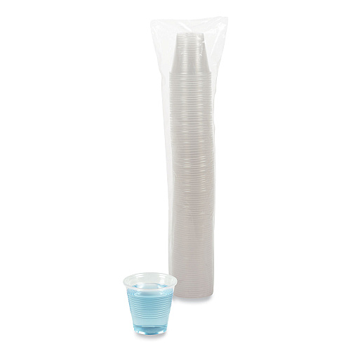 Boardwalk&reg; Translucent Plastic Cold Cups, 5oz, 100/Pack (BWKTRANSCUP5PK)