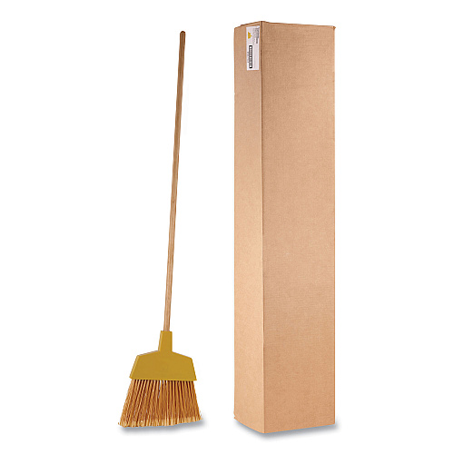 Boardwalk&reg; 932A Angler Broom, 13" Wide, Plastic Bristles, 12 Brooms (BWK932ACT)