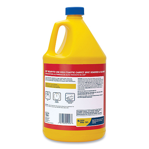 Zep Commercial High Traffic Carpet Cleaner, 128 oz Bottle (ZUHTC128EA)
