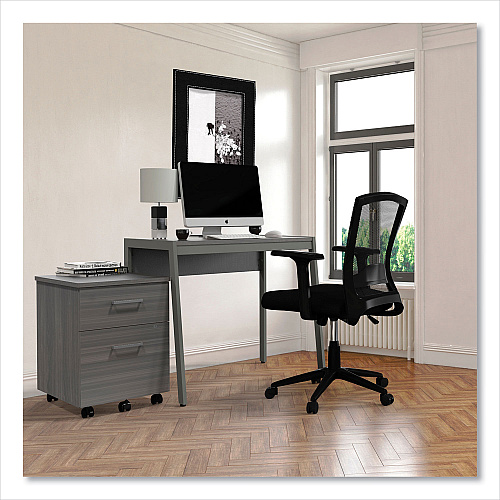 Linea Italia Klin Desk, 33" x 19" x 29.5", Ash (KLIN740ASH)