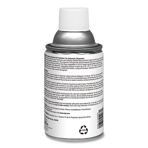 TimeMist Premium Metered Air Freshener Refill, Country Garden, 6.6 oz Aerosol Spray, 12/Carton (1042786)