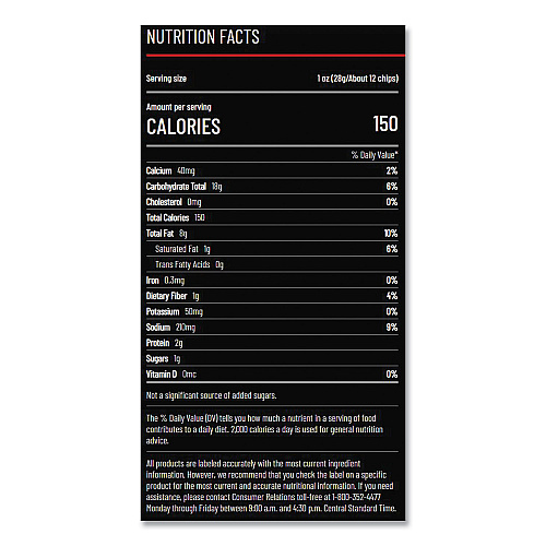 Doritos Nacho Cheese Tortilla Chips, 1.75 oz Bag, 64/Carton (44375)