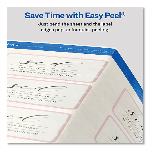 Avery 22822 Rectangle Print-to-the-Edge Labels