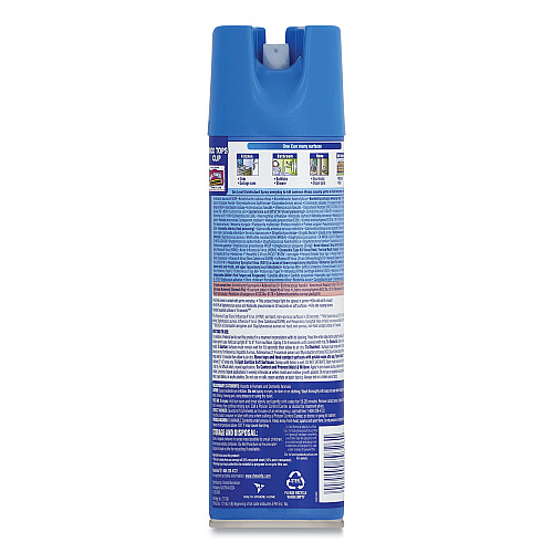 Lysol&reg; Disinfectant Spray, Spring Waterfall Scent, 19 oz., 12 Cans (79326CT)