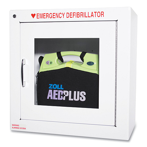 ZOLL AED Wall Cabinet, 17w x 9.5d x 17h, White (80000855)