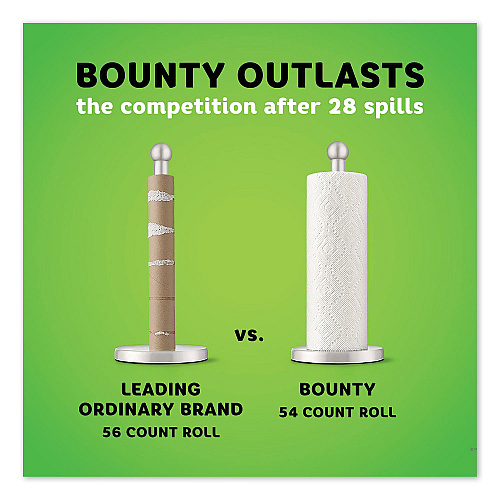 Bounty&reg; Essentials Kitchen Paper Towels, 2-Ply, 110 Sheets, 6 Rolls (74801)