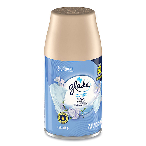 Glade Automatic Air Freshener, Clean Linen, 6.2 oz (375364EA)