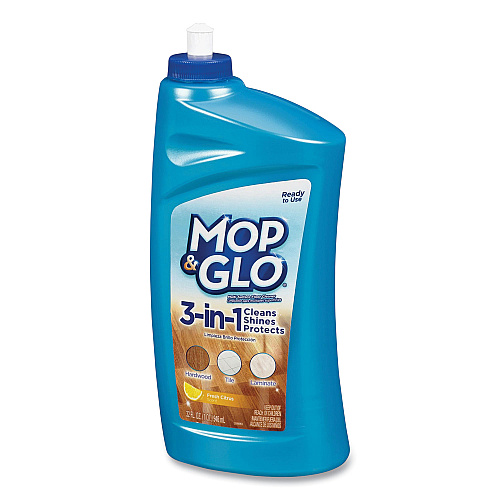 MOP & GLO Ready to Use Multi-Surface Floor Cleaner, Fresh Citrus Scent, 32 oz Bottle (89333)