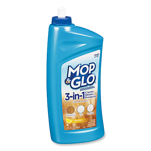 MOP & GLO Ready to Use Multi-Surface Floor Cleaner, Fresh Citrus Scent, 32 oz Bottle (89333)